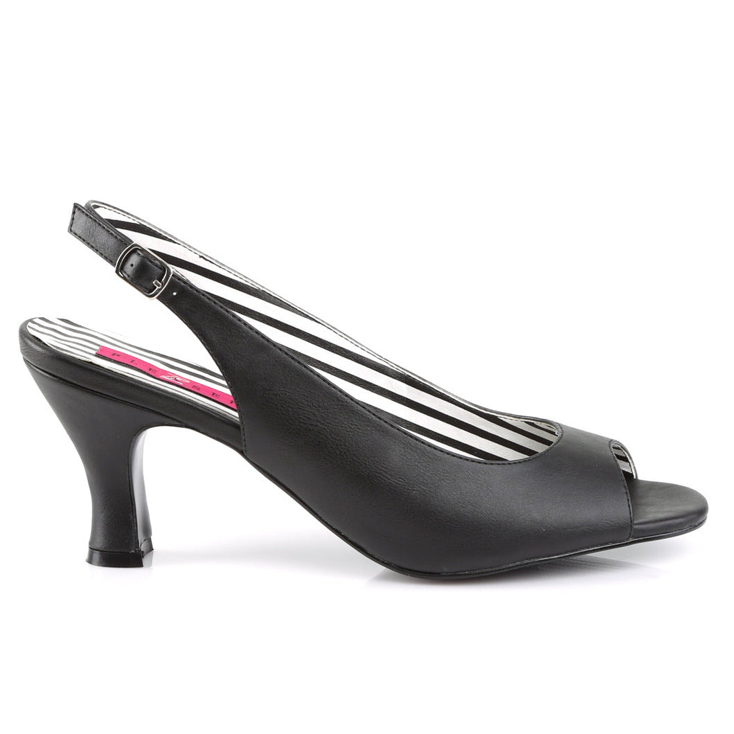 Kitten Heel Slingback Pumps